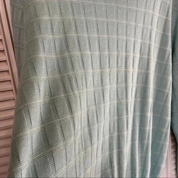 NWT Bobby Jones V-Neck Golf Sweater Light  Blue Turquoise size XXL - Picture 6 of 13